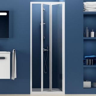 Душевая дверь Ravak Supernova SDZ2-70 01V10100ZG Grape профиль белый